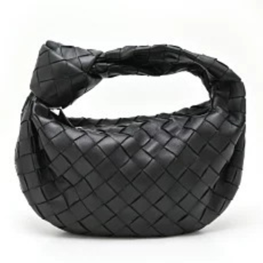 Bottega Veneta Intrecciato Jodie Handbag Leather Black
